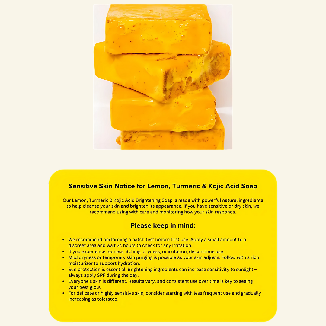 SoleSerenity™ Handmade Brightening Bar